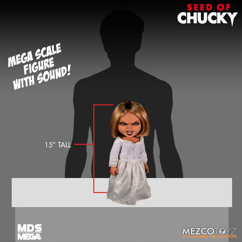 Imagen 2 de Figura Parlante Tiffany Seed Of Chucky 38Cm Ingles