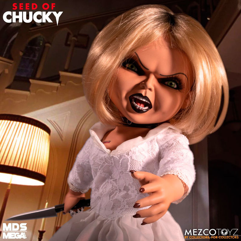 Imagen 3 de Figura Parlante Tiffany Seed Of Chucky 38Cm Ingles