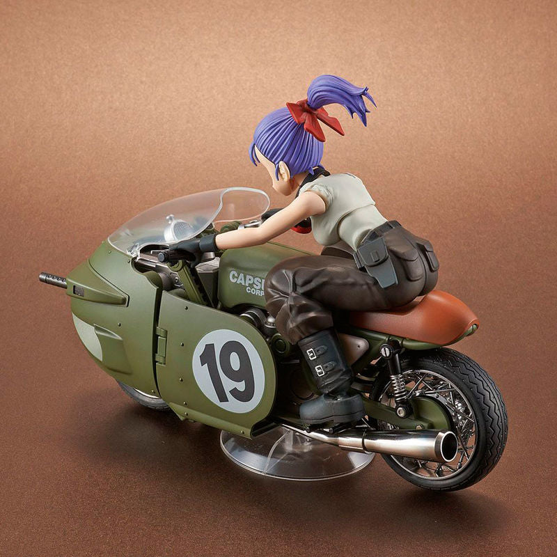 Imagen 3 - Figura Bulma Variable N19 Motorcycle Model Kit Dragon Ball 16Cm