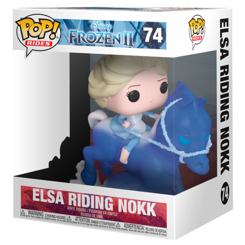 Imagen 3 de Figura Pop Disney Frozen 2 Elsa Riding Nokk