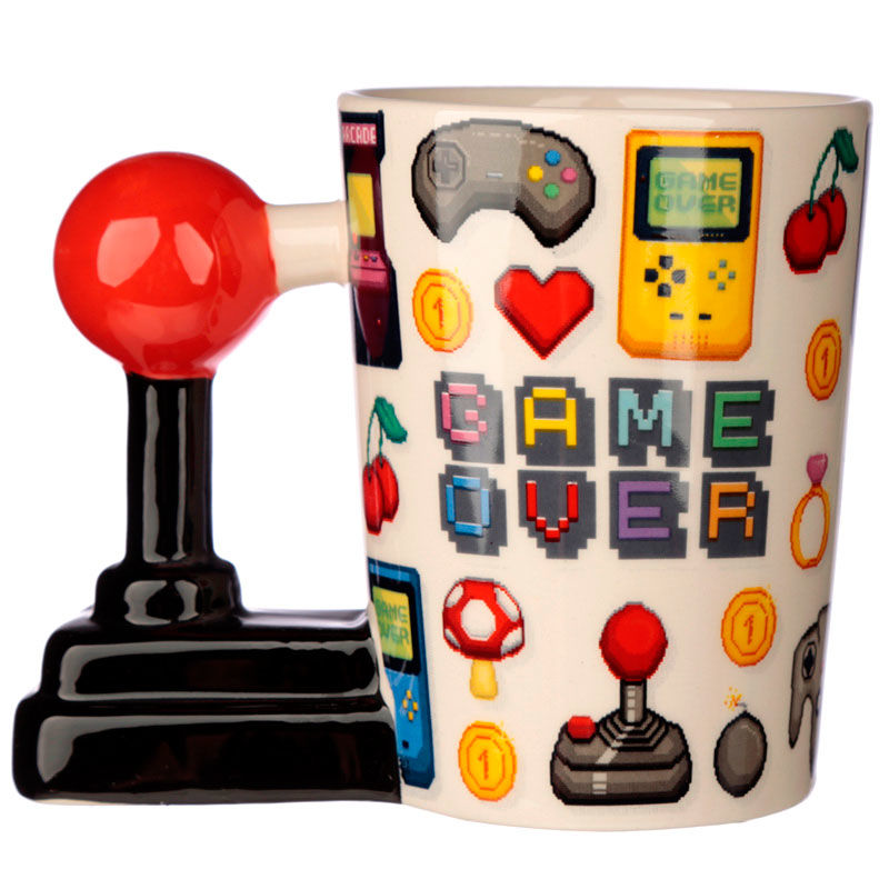 Imagen 4 - Taza Asa 3D Joystick Pixel Game Over