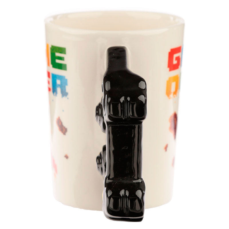 Imagen 4 - Taza Asa 3D Mando Videojuego Pixel Game Over