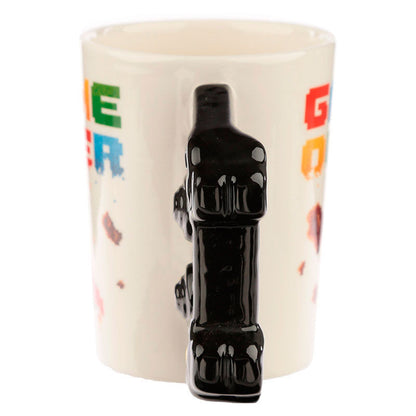 Imagen 4 - Taza Asa 3D Mando Videojuego Pixel Game Over