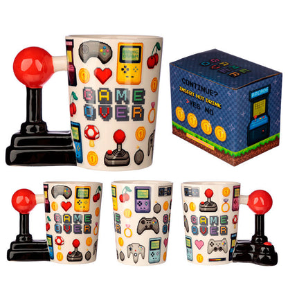 Imagen 5 - Taza Asa 3D Joystick Pixel Game Over