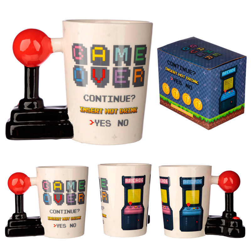 Imagen 5 de Taza Asa 3D Joystick Arcade Game Over