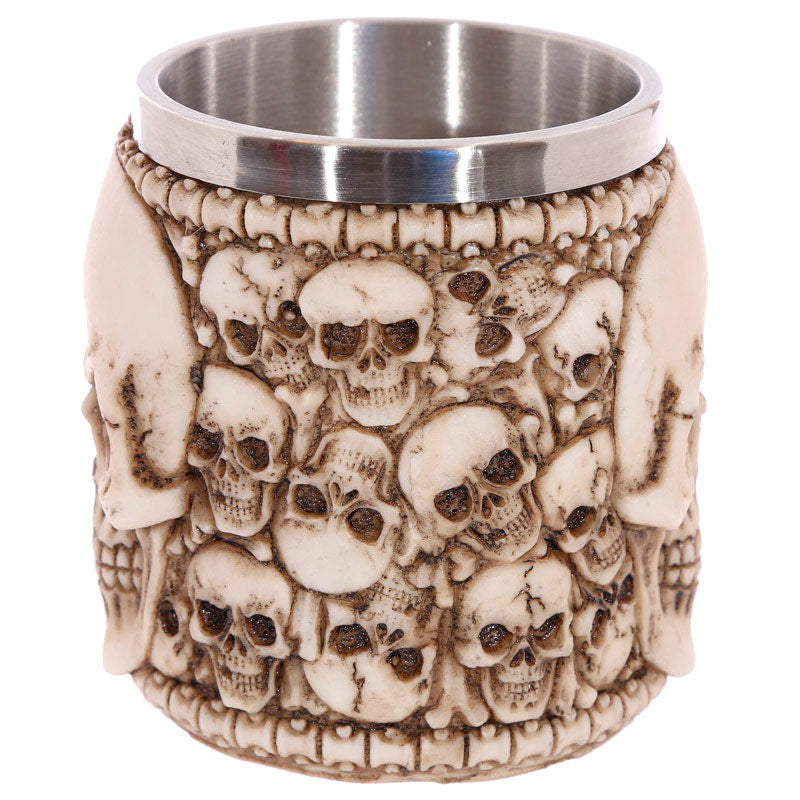 Imagen 3 de Taza Calavera Y Cabezas De Calaveras