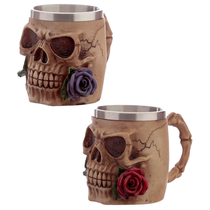 Imagen 5 de Taza Calavera Y Rosas Surtido