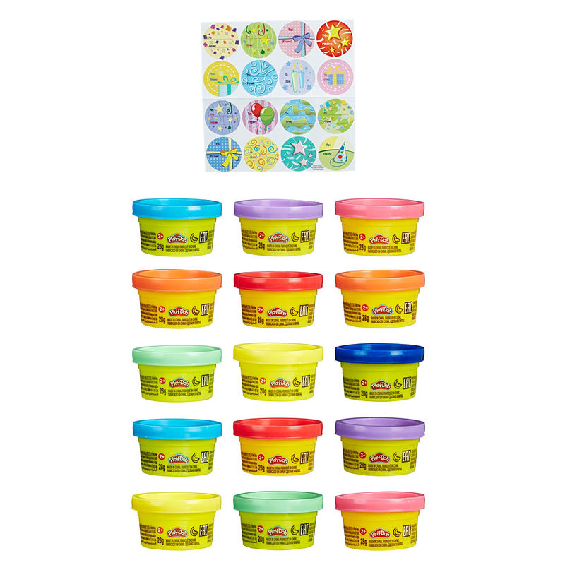 Imagen 2 - Bolsa 15 Mini Botes Play-doh