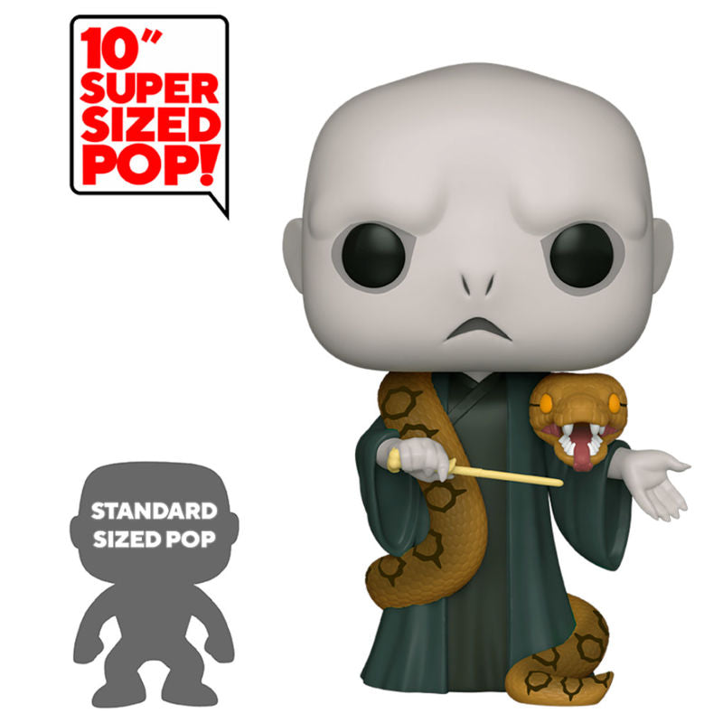 Imagen 2 - Figura Pop Harry Potter Voldemort With Nagini 25Cm