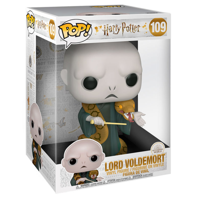 Imagen 3 - Figura Pop Harry Potter Voldemort With Nagini 25Cm