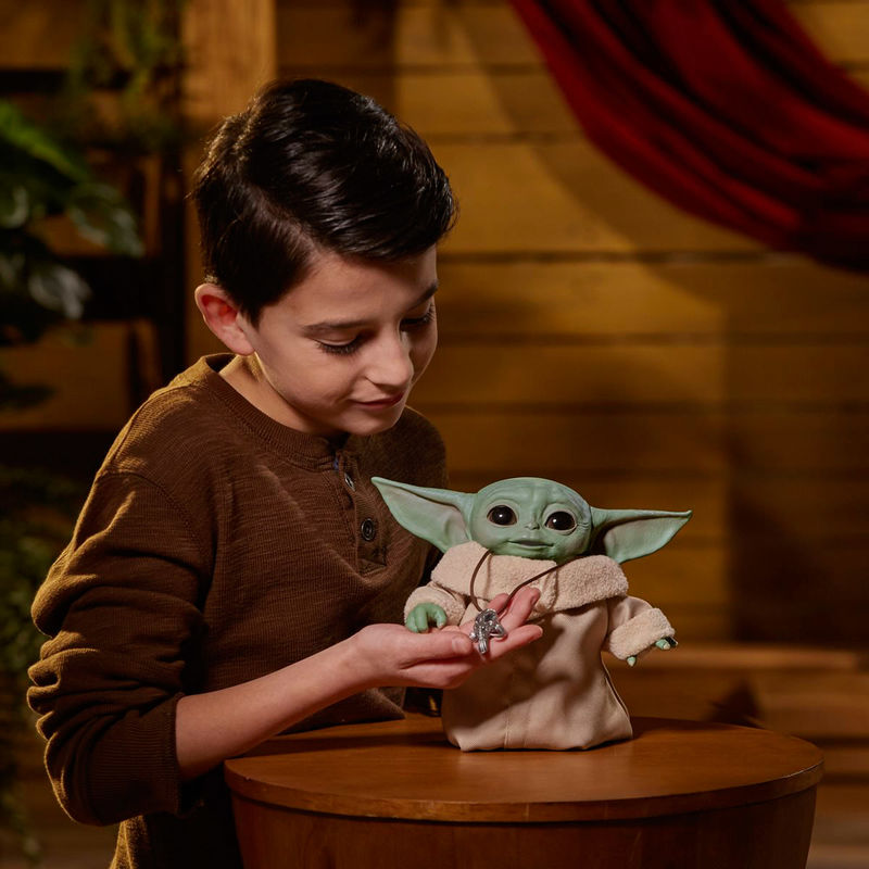 Imagen 5 de Figura Animatronic Baby Yoda The Child Star Wars