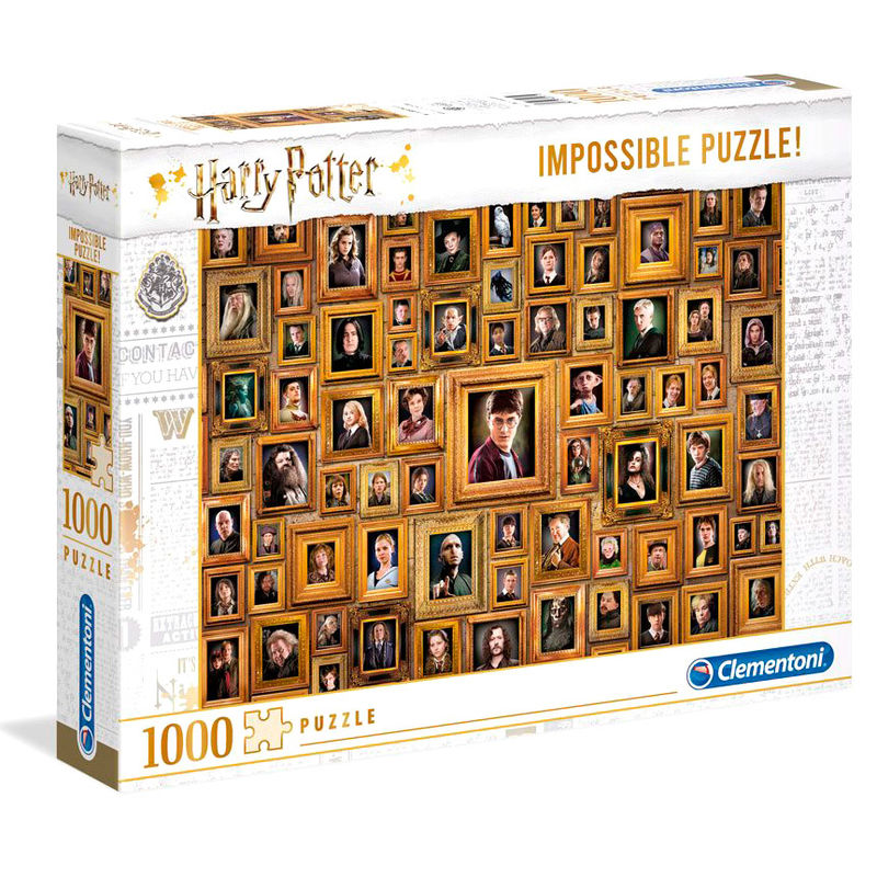 Imagen 2 de Puzzle Imposible Retratos Harry Potter 1000Pz