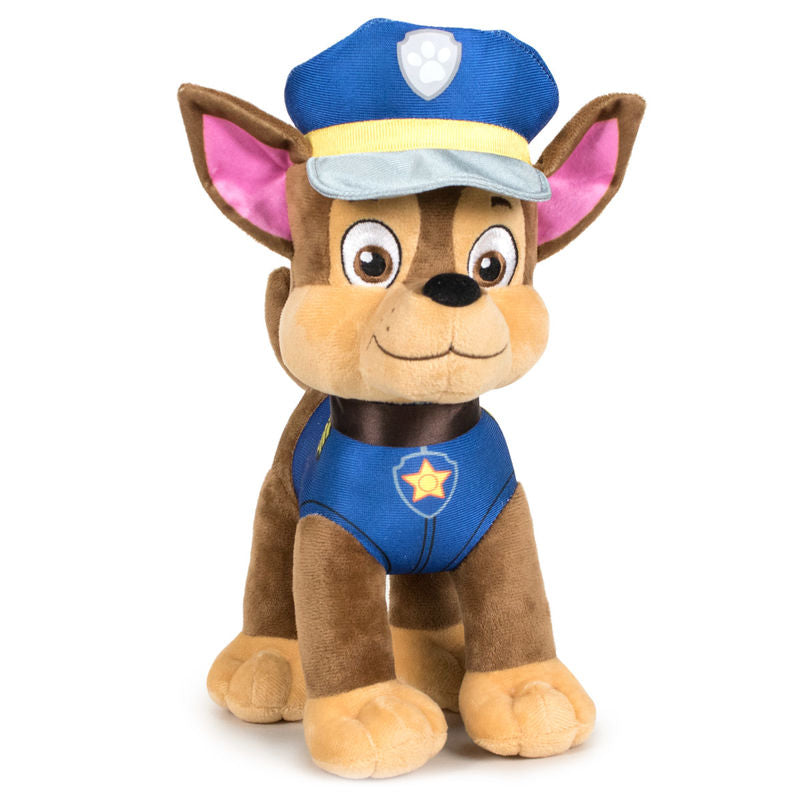 Imagen 1 de Peluche Chase Patrulla Canina Paw Patrol 19Cm