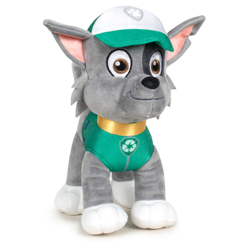 Imagen 1 de Peluche Rocky Patrulla Canina Paw Patrol 19Cm