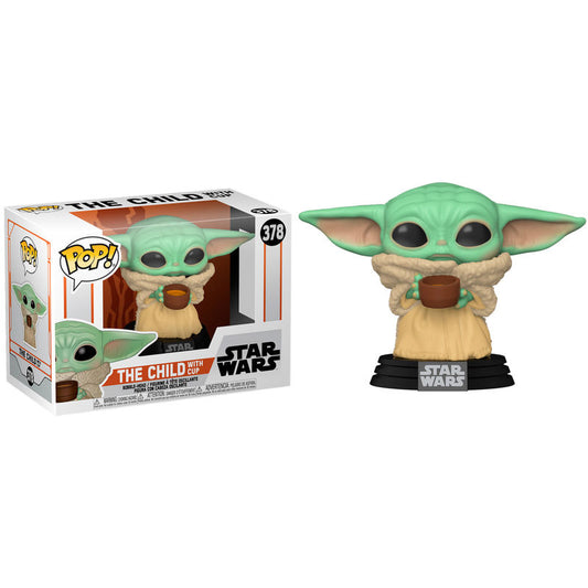 Imagen 1 de Funko Pop Star Wars Mandalorian The Child With Cup