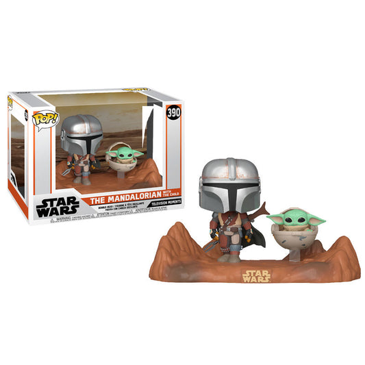 Imagen 1 de Figura Pop Star Wars Mandalorian - The Child And Mandalorian