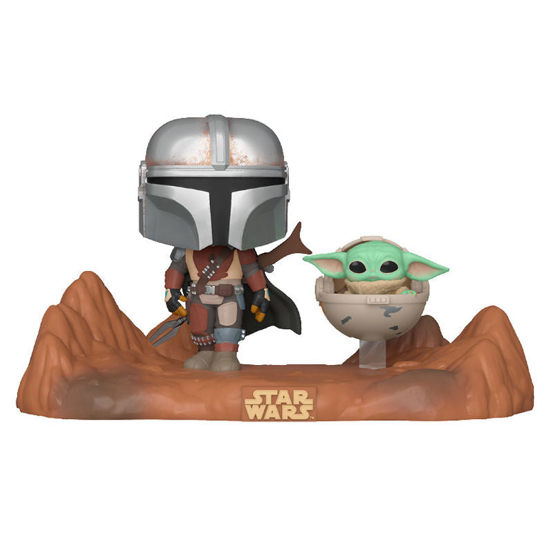 Imagen 3 de Figura Pop Star Wars Mandalorian - The Child And Mandalorian