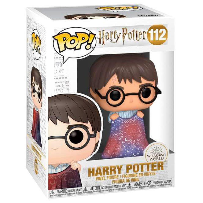 Imagen 2 de Figura Pop Harry Potter Harry With Invisibility Cloak