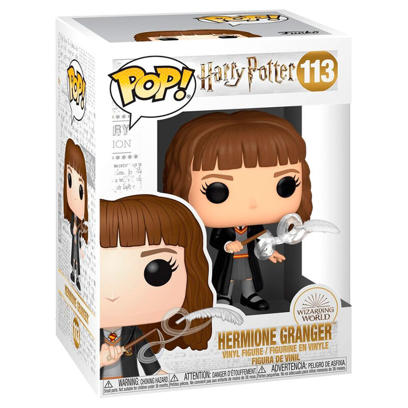 Imagen 2 - Figura Pop Harry Potter Hermione With Feather