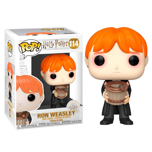 Imagen de Figura Pop Harry Potter Ron Puking Slugs With Bucket parte de nuestra colección en Espadas y más, sitio oficial.