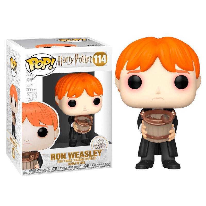 Imagen 1 de Figura Pop Harry Potter Ron Puking Slugs With Bucket