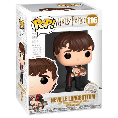 Imagen 2 de Figura Pop Harry Potter Neville With Monster Book