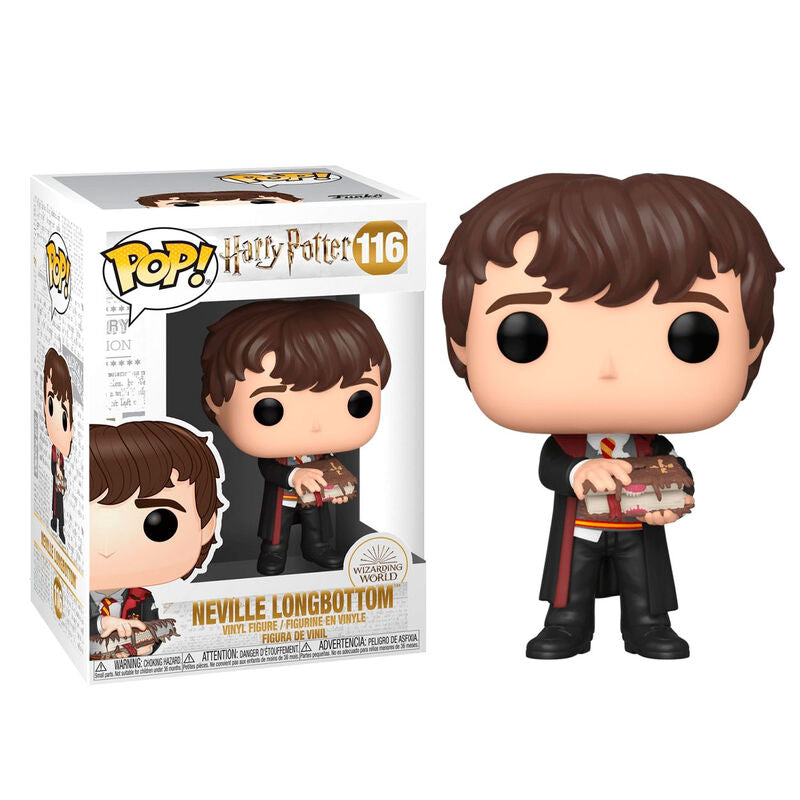 Imagen de Figura Pop Harry Potter Neville With Monster Book parte de nuestra colección en Espadas y más, sitio oficial.