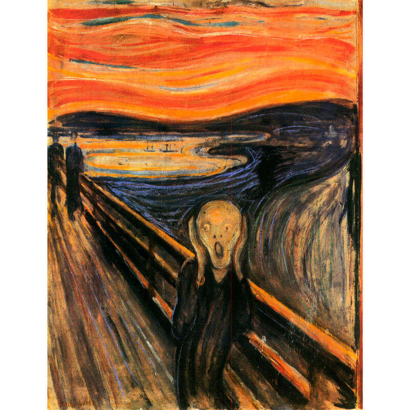 Imagen 1 de Puzzle El Grito Munch Museum Collection 1000Pzs