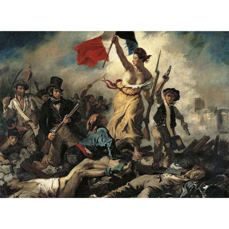 Imagen 1 de Puzzle La Libertad Guiando Al Pueblo Museo Louvre 1000Pzs