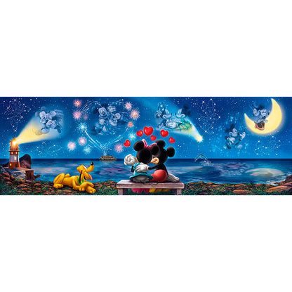 Imagen 1 de Puzzle Panorama Mickey And Minnie Disney 1000Pzs