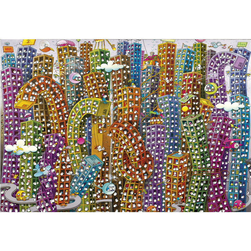 Imagen 1 - Puzzle High Quality The Jungle Mordillo 2000Pzs