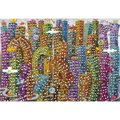 Imagen 1 - Puzzle High Quality The Jungle Mordillo 2000Pzs
