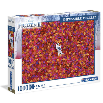 Imagen 2 de Puzzle Imposible Olaf Frozen 2 Disney 1000Pzs