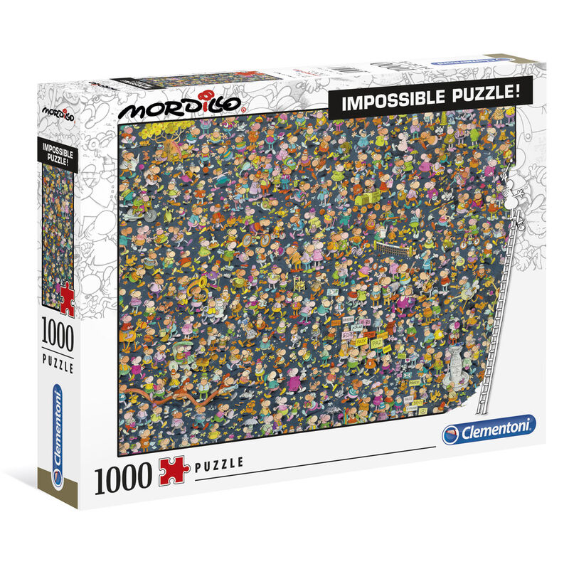 Imagen 2 de Puzzle Imposible Mordillo 1000Pzs