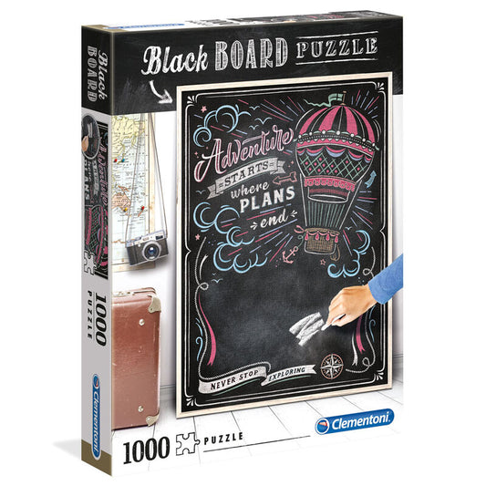 Imagen 1 de Puzzle Travel Black Board 1000Pzs