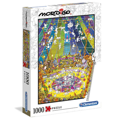 Imagen 2 de Puzzle High Quality The Show Mordillo 1000Pzs
