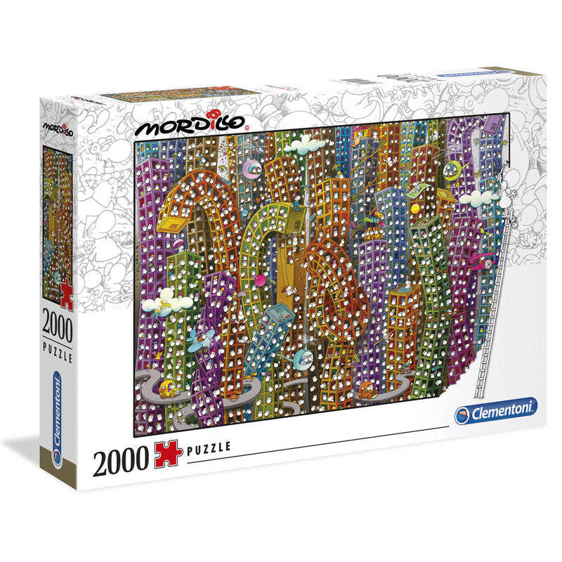 Imagen 2 - Puzzle High Quality The Jungle Mordillo 2000Pzs