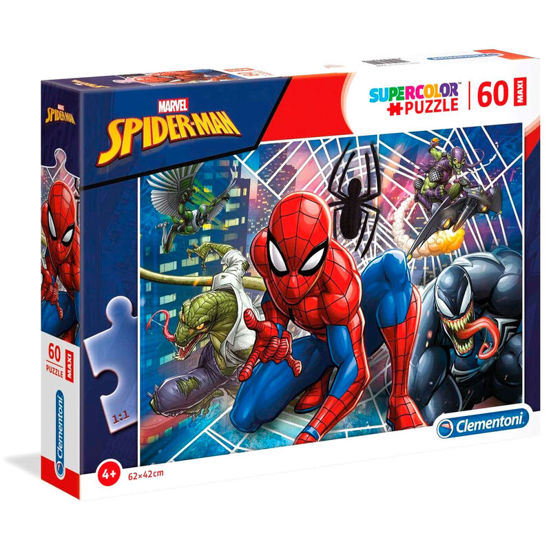 Imagen 2 de Puzzle Maxi Spiderman Marvel 60Pzs