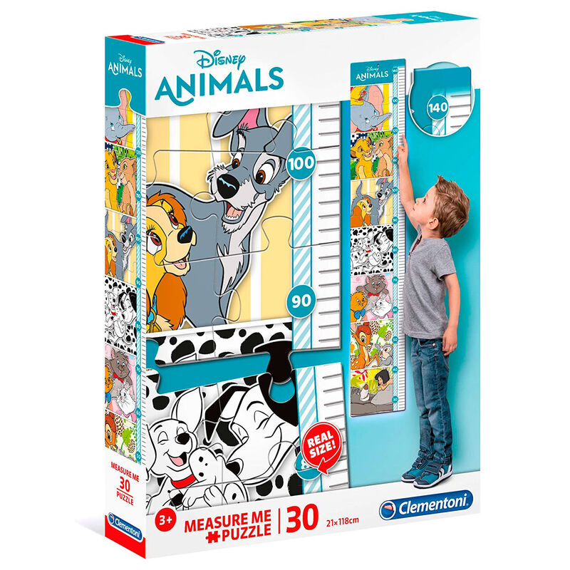 Imagen 2 de Puzzle Measure Me Animals Disney 30Pzs