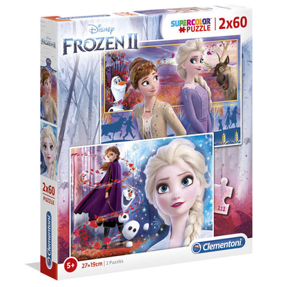 Imagen 2 de Puzzle Maxi Frozen 2 Disney 2X60pzs