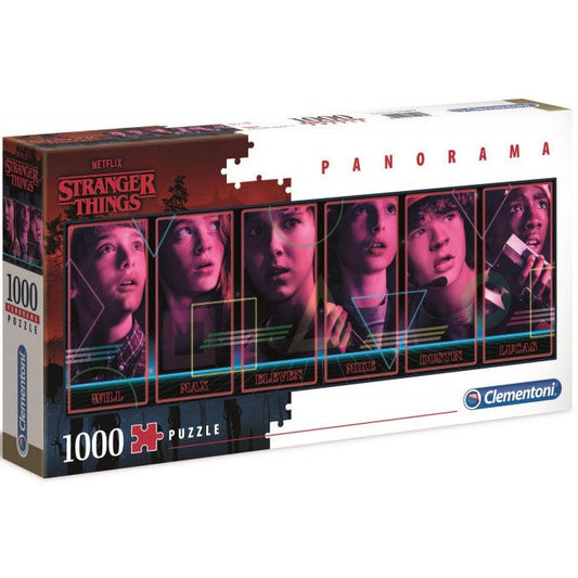 Imagen 1 de Puzzle Panorama Stranger Things 1000Pz