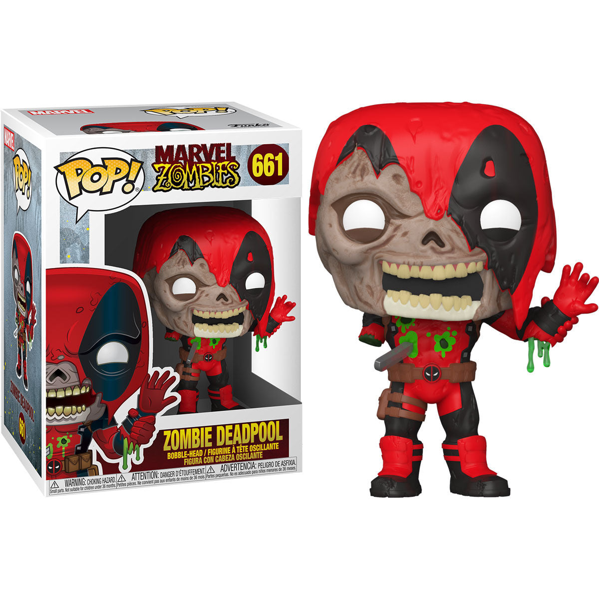 Imagen 1 - Figura Pop Marvel Zombies Deadpool