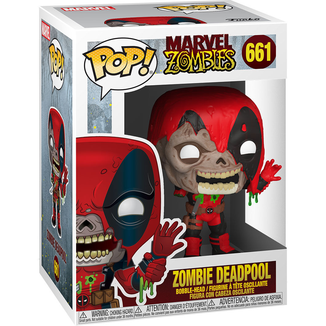 Imagen 3 - Figura Pop Marvel Zombies Deadpool