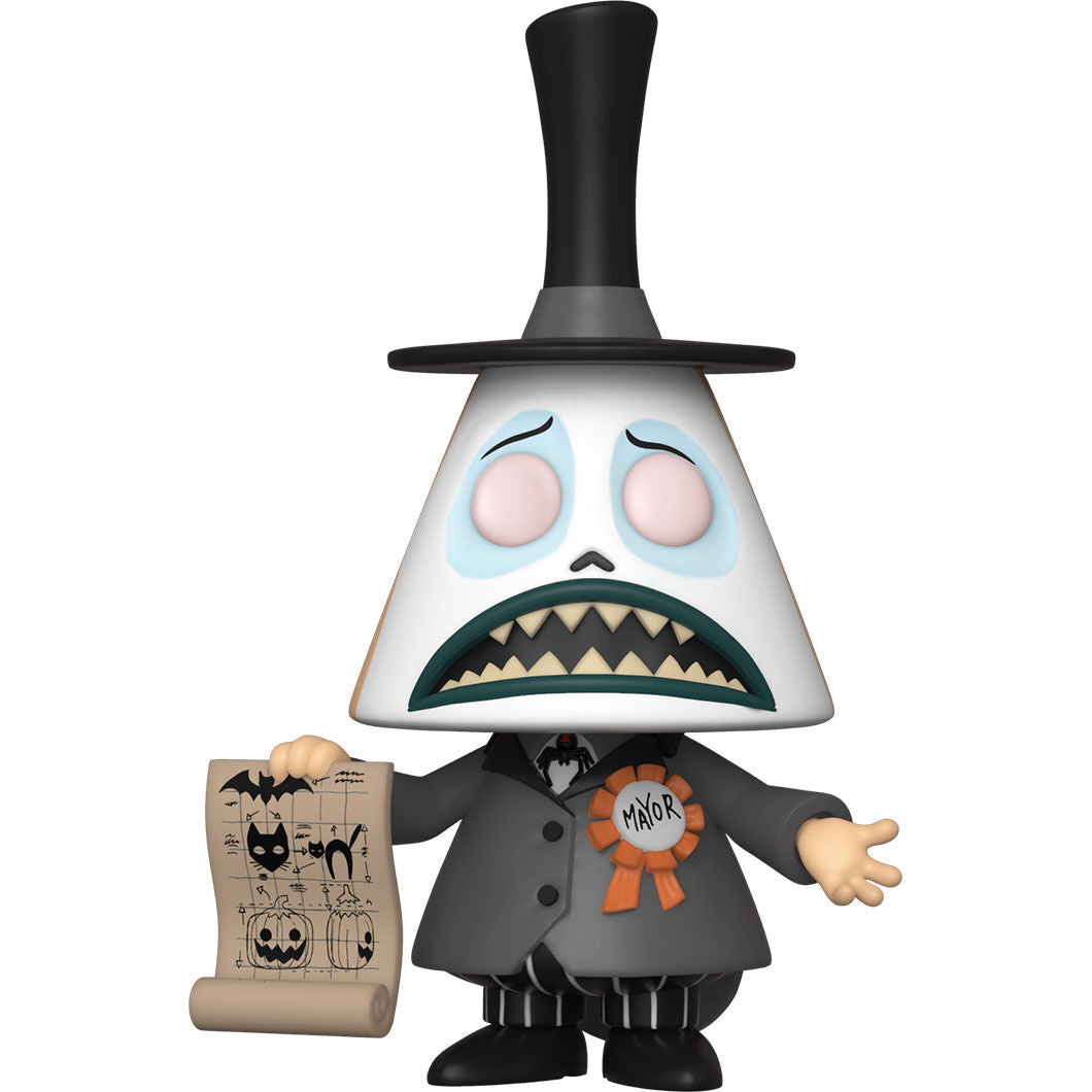 Imagen 1 - Figura Pop Disney Pesadilla Antes De Navidad Major Mayor With Megaphone Chase