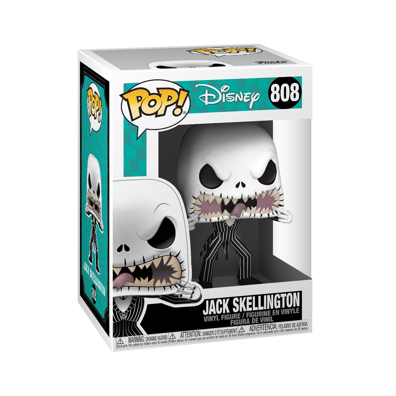 Imagen 3 de Figura Pop Disney Pesadilla Antes De Navidad Jack Scary Face