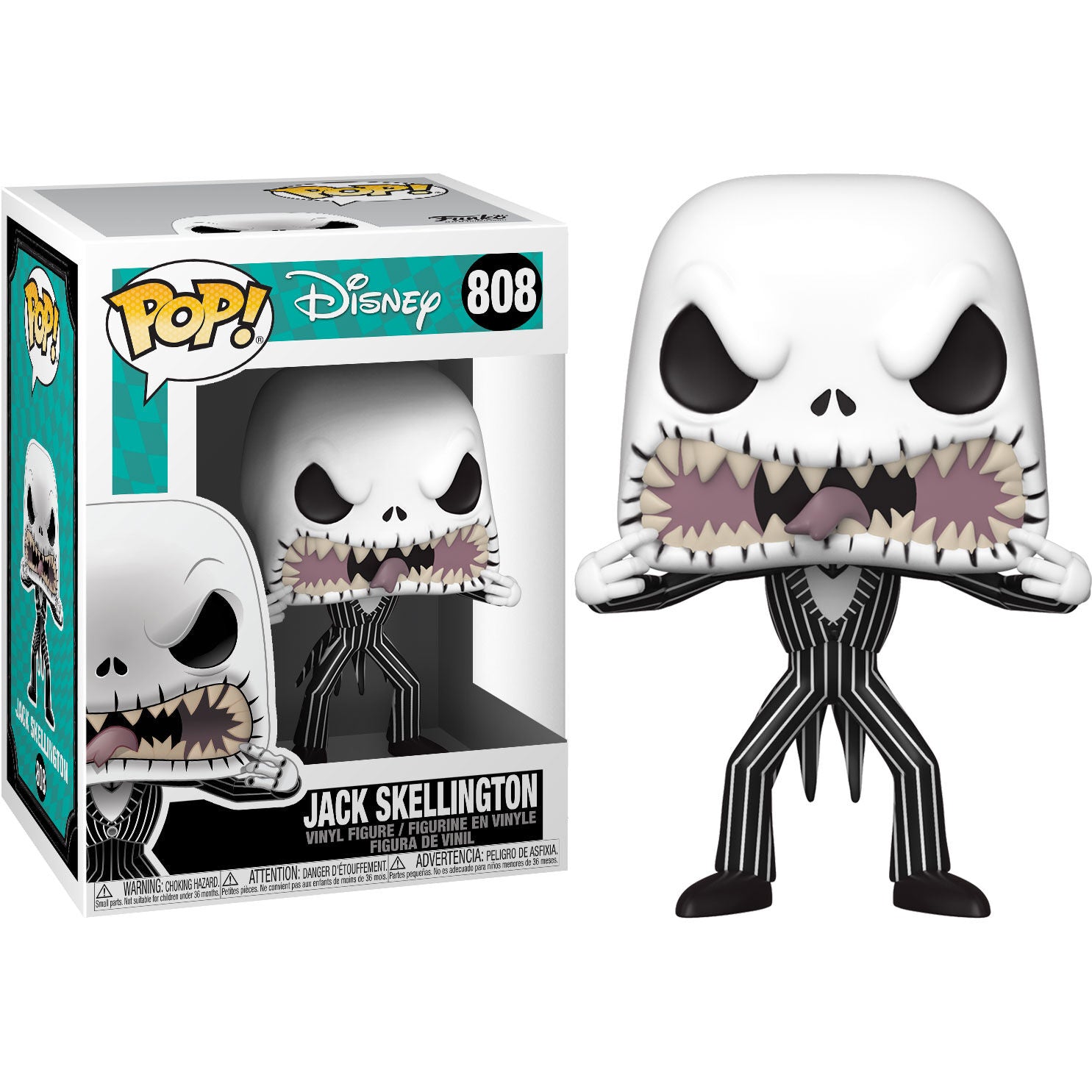 Imagen 1 de Figura Pop Disney Pesadilla Antes De Navidad Jack Scary Face