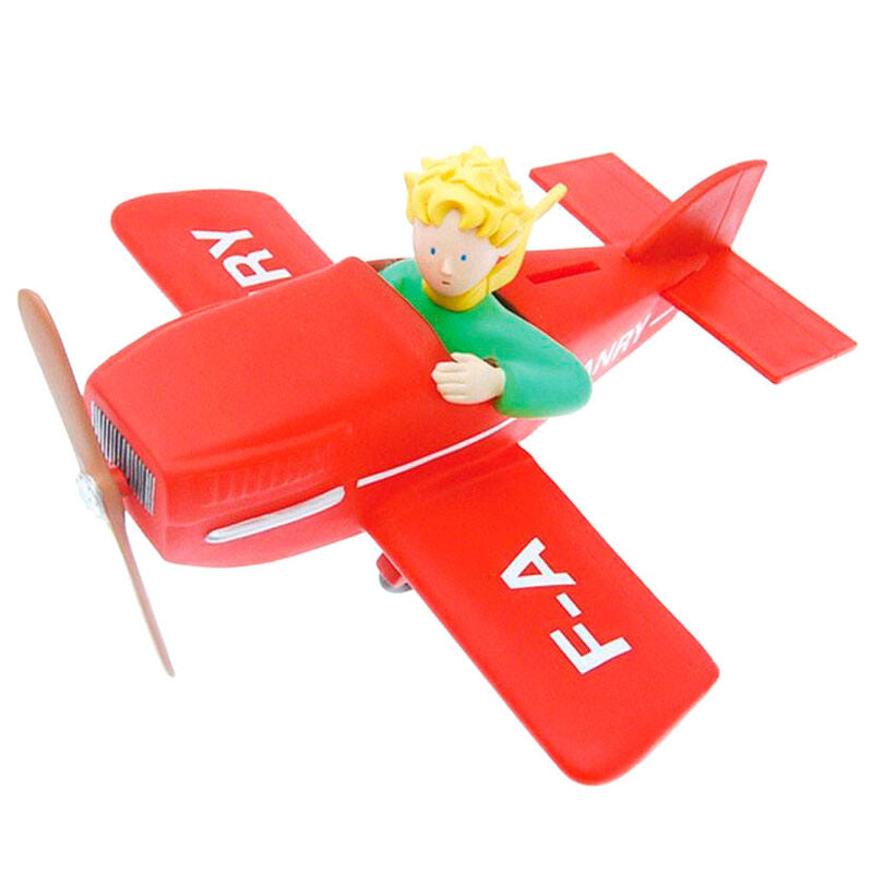 Imagen 1 - Figura Hucha Principito Avion