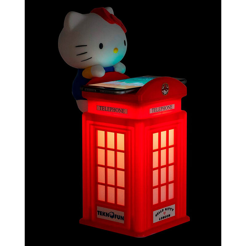 Imagen 1 - Cargador Inalambrico Cabina Londres Hello Kitty