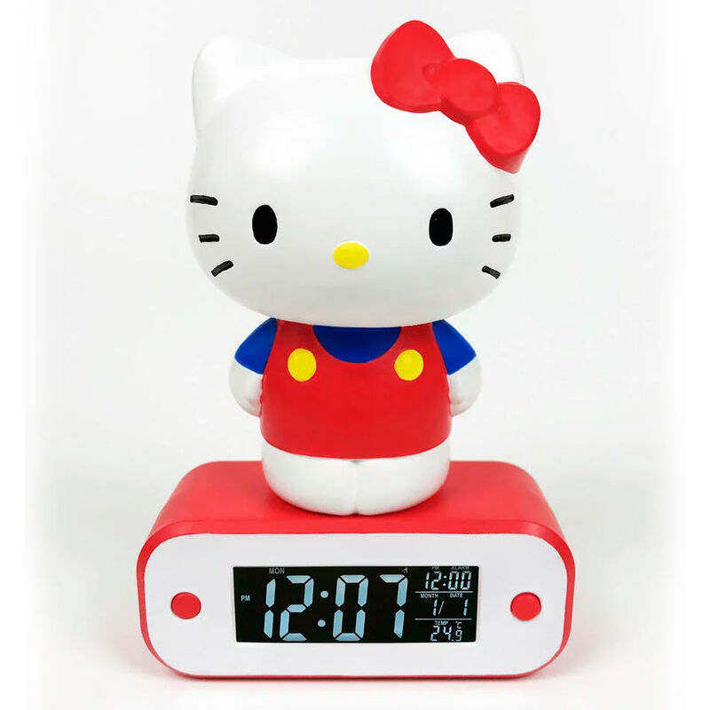 Imagen de Lampara Despertador Hello Kitty parte de nuestra colección en Espadas y más, sitio oficial.