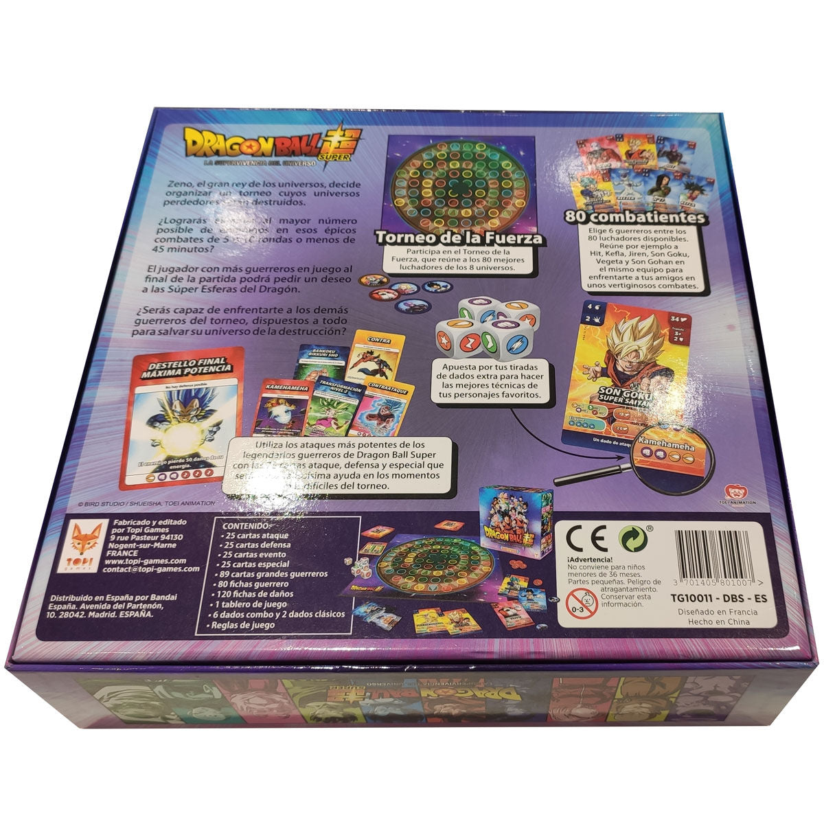 Imagen 2 - Juego Mesa Dragon Ball Super Español